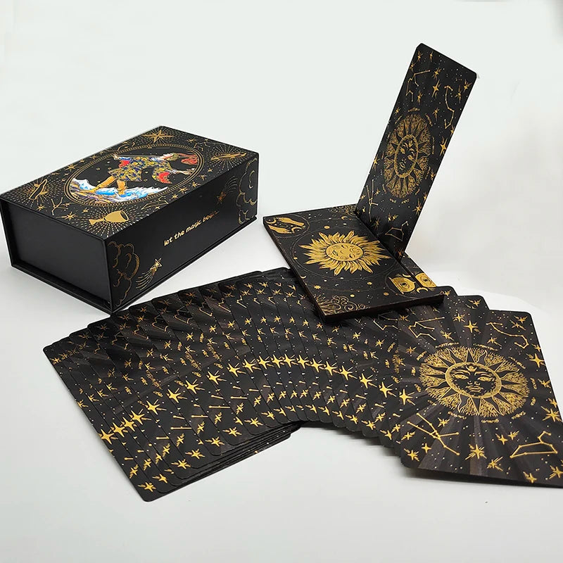 Cartas de Tarô Premium com Suporte de Madeira